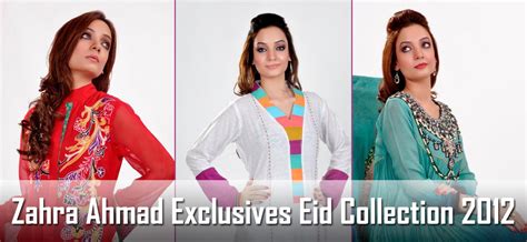 Zahra Ahmed Exclusive Eid Collection 2012 Latest Summer Collection