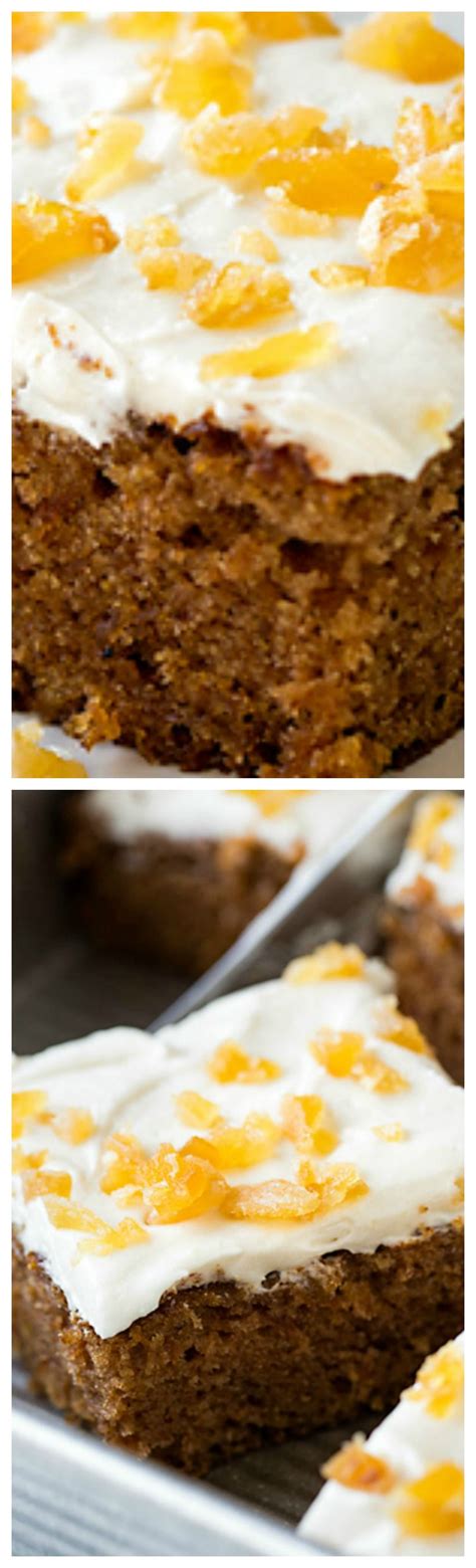 Chinese Five Spice Cake With Ginger Frosting Recipe Spice Cake Desserts Moist Spice Cake