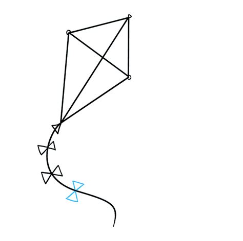 How To Draw A Kite Really Easy Drawing Tutorial