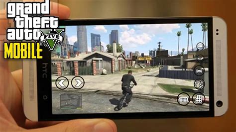 Gta 5 Mobile Androidios Gameplay Fan Made Open World Game Youtube