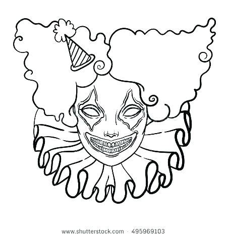 Killer Clown Drawings | Free download on ClipArtMag