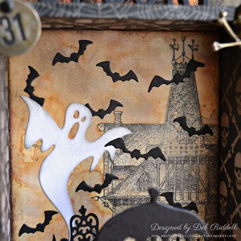 Deb Riddell Designs Spooky Halloween Vignette Box