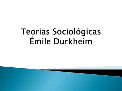 Teorias Sociológicas Que Influenciaram Fortemente A Educação