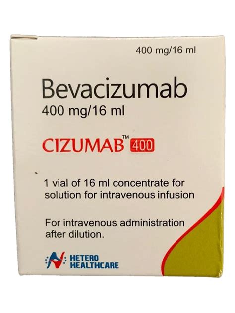 Heterd Healthcare Cizumab 400mg Bevacizumab Injection 16 Ml At Rs