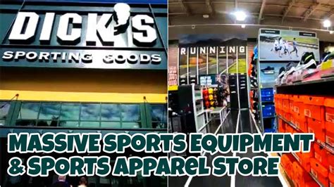 Explore Dicks Sporting Goods Massive Sports Equipment And Sports Apparel Store 2020 Youtube