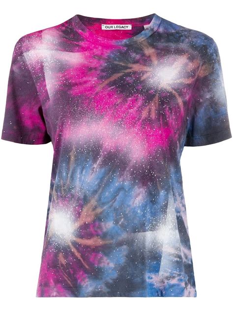 When learning how to get the most absolute tight. Our Legacy Firework Tie Dye T-shirt - Farfetch in 2020 ...