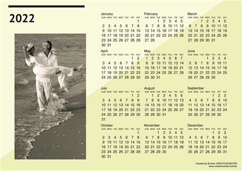 Personalise And Print Free Yearly Calendars From Our Range Of