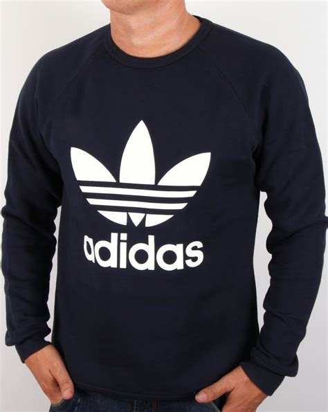 Adidas Originals Trefoil Sweatshirt Legend Inkjumpersweaterknitmens