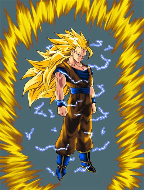 Dragonball Z Goku Super Saiyan 3 Hd Phone Wallpaper Pxfuel