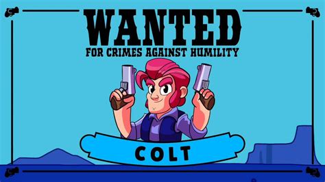 Check out other brawl stars tier list recent rankings. Brawl Stars Wanted Poster Animation (Colt) - YouTube