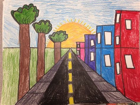 Grade 5 One Point Perspective Essentialskills For Middle School