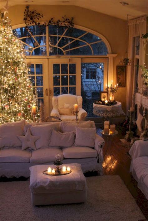 45 Stunning Christmas Living Room Decor Ideas Cozy