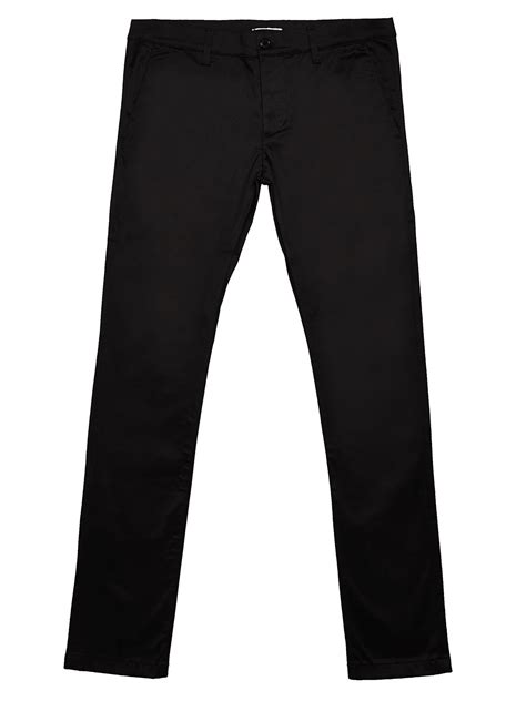 Lyst Saint Laurent Mens Slim Fit Chino Pants In Black For Men