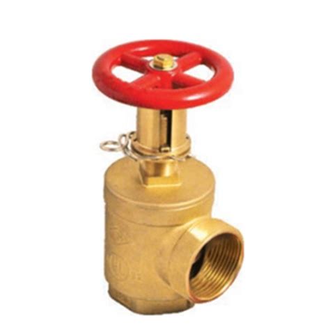 UL UCLFM Brass Pressure Reducing Restricting Device Fire Angle Hose Valve