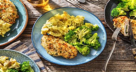 Chicken Kiev with Mash and Broccoli Recipe | HelloFresh
