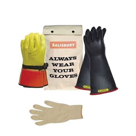 Kit Guantes Dielectricos Clase 4 Gk416rb Salisbury Guantes