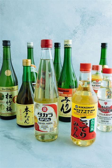Japanese Pantry Essential Sake Vs Mirin Just One Cookbook Easy