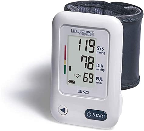 Aandd Medical Lifesource Essential Wrist Blood Pressure Monitor With Afib