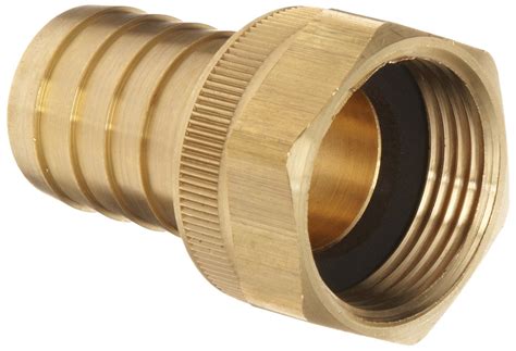 Dixon Bs848 Brass Hose Fitting Machined Coupler With Swivel Nut 1 Npsh Female X 1 Hose Id