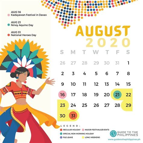 Check spelling or type a new query. August 2020 Philippine Holidays | Guide to the Philippines ...