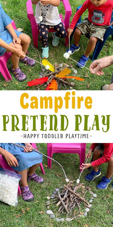 Campfire Pretend Play For Kids Happy Toddler Playtime In 2021