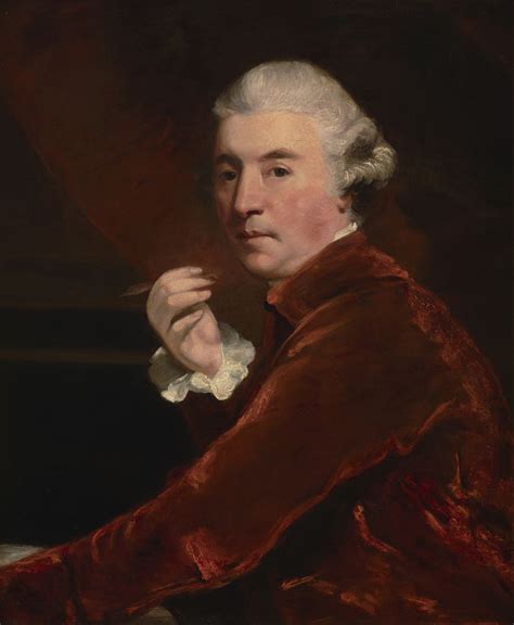 Portrait Of Architect Sir William Chambers Studio Of Sir Joshua