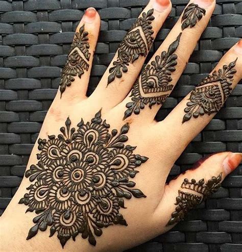 Henna Mehndi Tattoo Designs Idea On Back Of Hand Tattoos Art Ideas