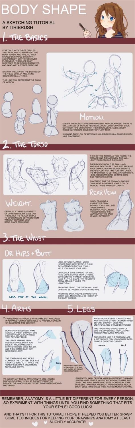 How To Draw Body Shapes 30 Tutorials For Beginners
