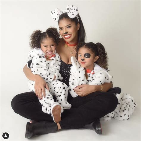 Vanessa Bryant Goes As Cruella With Daughters Natalia Bianka And Capri As Dalmatians For