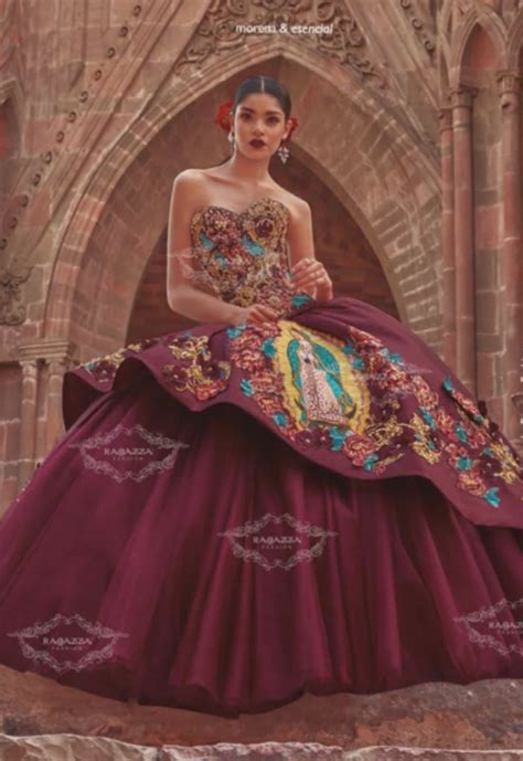 Virgen De Guadalupe Quinceanera Dress By Ragazza Fashion M18 118 In