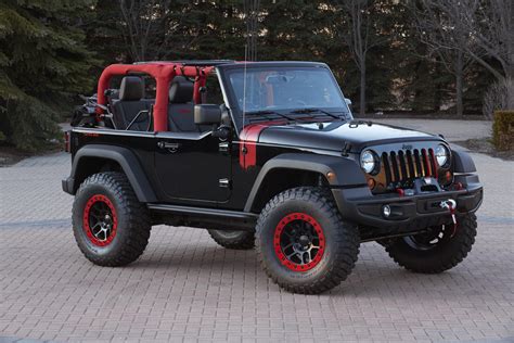 The jeep wrangler 2014 is currently available from $26,945 for the wrangler overland up to $51,888 for the wrangler unlimited overland. 2014 Jeep Wrangler Level Red - conceptcarz.com
