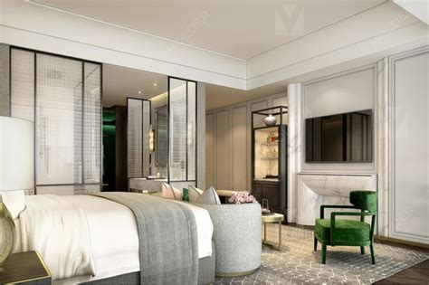 Factory Custom Made Luxury 5 Star Marriott Hotel Bed Room Furniture