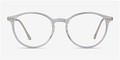 Amity Round Clear Full Rim Eyeglasses Eyebuydirect