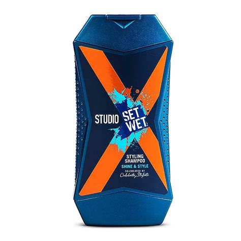 Buy Set Wet Studio X Styling Shampoo For Men Shine And Style 380 Ml