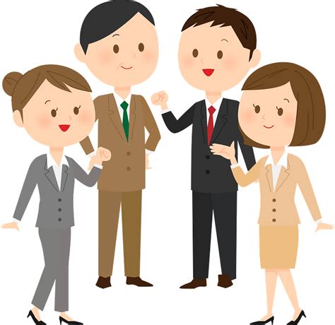 Business People From The Company Clipart Free Download Transparent