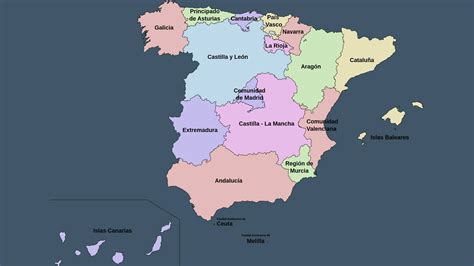 ¿cuántas Comunidades Autónomas Hay En España Dónde Hay Más Provincias