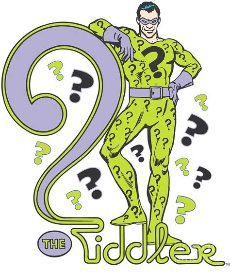 The Riddler Digital Art By Fred Potter Fine Art America