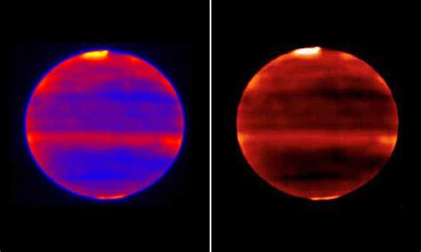 Stunning Infrared Images Capture Jupiters Aurora Lighting Up The