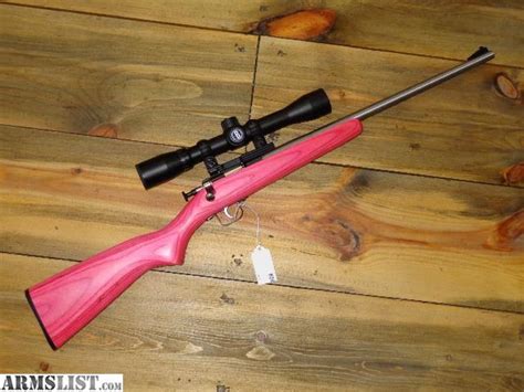 Armslist For Sale Keystone Crickett Satinless Pink 22 Lr Bolt Rifle