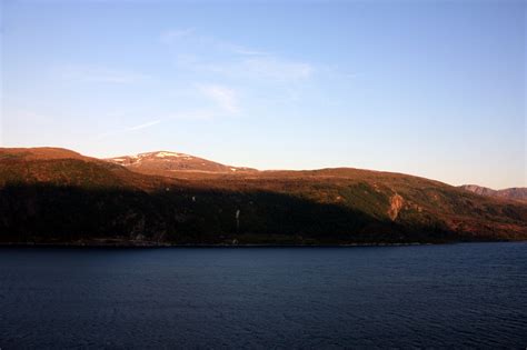 Abendstimmung Am Fjord Foto And Bild Landschaften Natur Landschaft