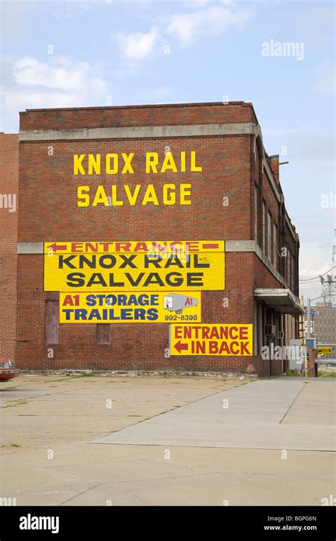 Knox Rail Salvage In The City Of Knoxville Tennessee Usa Photo By