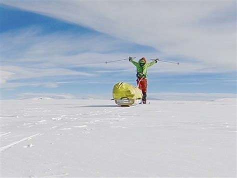 مغامر أمريكي يعبر القطب الجنوبي مشياً على الأقدام رائج