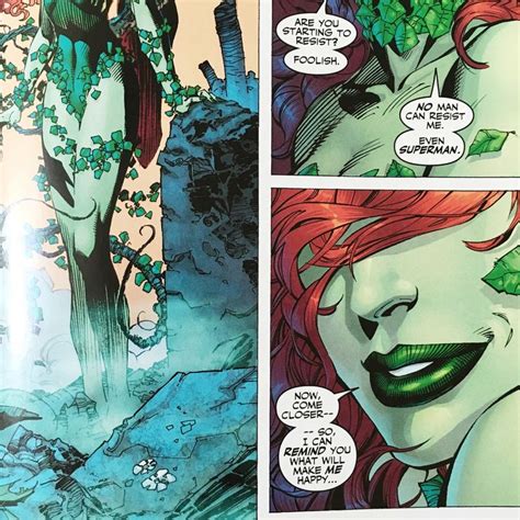 Hush Comic Strip Poison Ivy And Superman Poison Ivy Dc Comics Poison