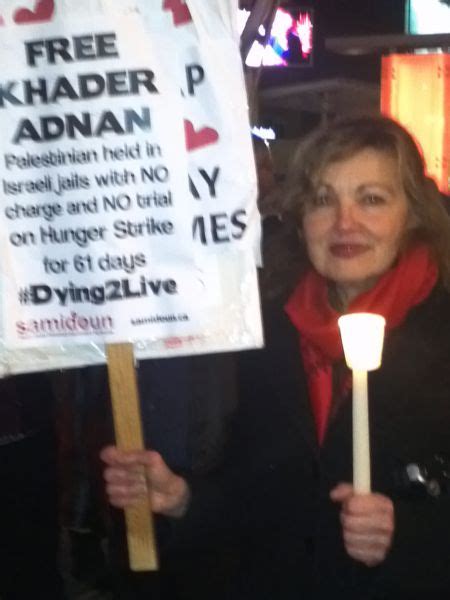 Khader Adnan 61 Days Into Hunger Strike Vigil Calls On Cbc To End The Silence Vancouver