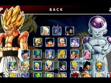 This emulator is still under development and you might occasionally encounter which hero will be the strongest? Dragon Ball Fierce Fighting 2.9 - Gogeta vs Freeza
