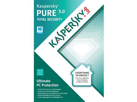 Kaspersky Pure 30 3 Pcs
