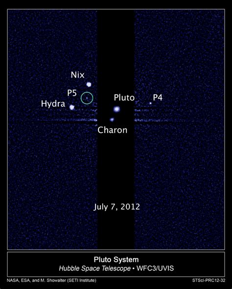 Kerberos is a small natural satellite of pluto, about 19 km (12 mi) in its longest dimension. Pluto's Fifth Moon - Space Facts