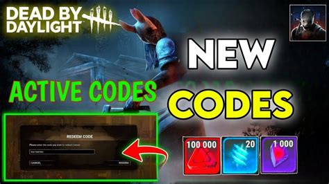 5 New🎁 Dead By Daylight Codes New Dbd Codes Youtube