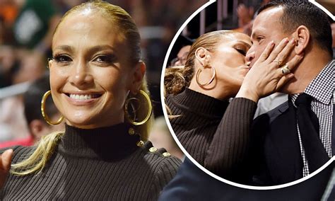 J Lo Steals Kiss From A Rod At Basketball Game In Miami In 2020