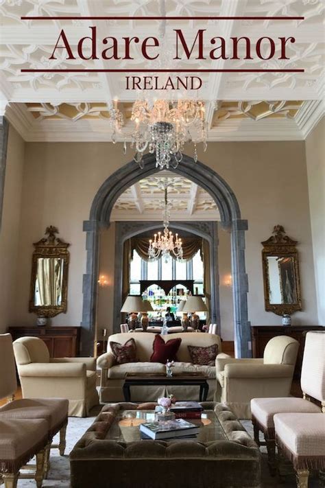 Adare Manor Ireland Castle Hotel Stay Castle Hotels In Ireland